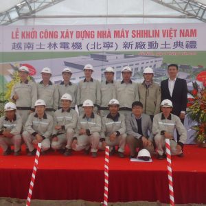 Commencement of Shih Lin Vietnam Factory project